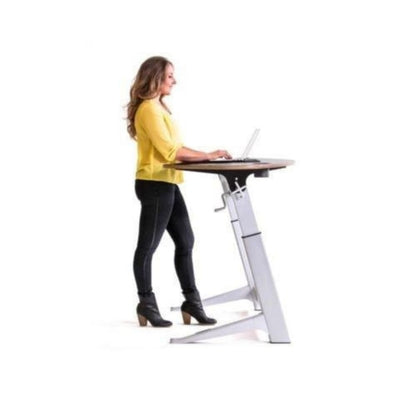 Focal Upright Sphere Standing Desk Side View