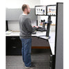 Health Postures Taskmate Go Dual 6350 3D View Standing