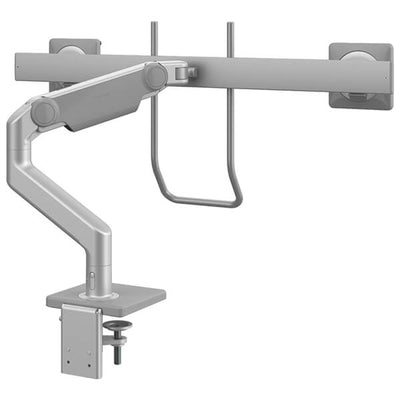 Humanscale M8.1 With Crossbar And Handle Silver Back