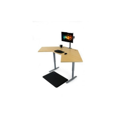 IMovR Energize Corner Standing Desk 3D View Facing Left