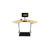 IMovR Energize Corner Standing Desk Front VIew