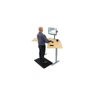 IMovR Energize Corner Standing Desk Standing 3D View