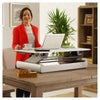 InMovement Standing Desk Converter DT2 Standing Back View