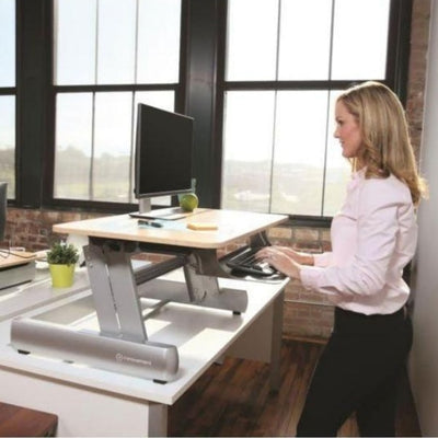 InMovement Standing Desk Converter DT2 3D View Rise