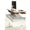 InMovement Standing Desk Converter DT2 Top Back Side View