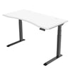 Inmovement Unsit Height Adjustable Standing Desk Black Frame White Top