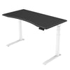 Inmovement Unsit Height Adjustable Standing Desk White Frame Black Top
