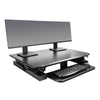 Innovative Winston Desk 2 - 36 Dual Monitor 3D View