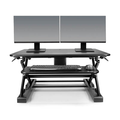Innovative Winston Desk 2 - 36 Dual Monitor Front View