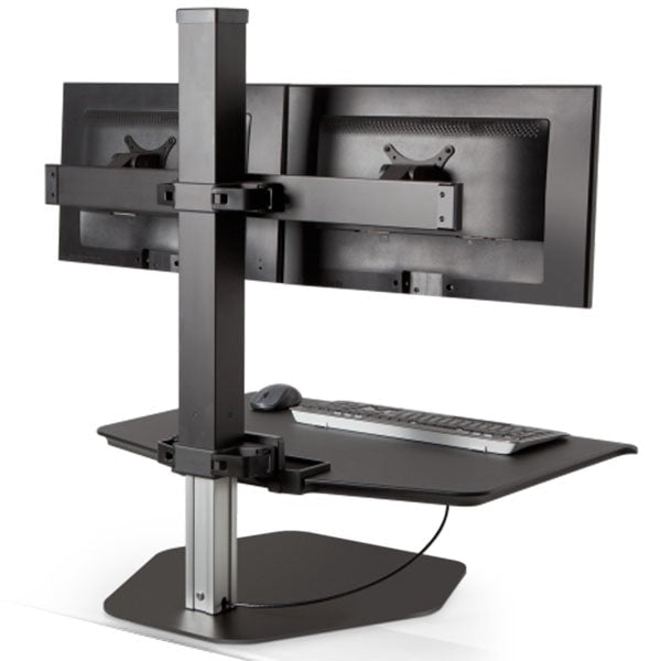 Innovative Winston Workstation Dual Monitor Sit Stand Standing