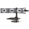 Innovative Winston Workstation Quad Sit Stand Black