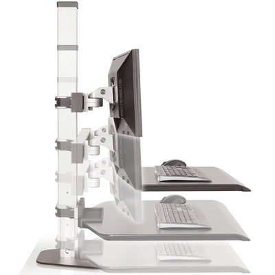 Innovative Winston Workstation Single Monitor Sit Stand Height Setting