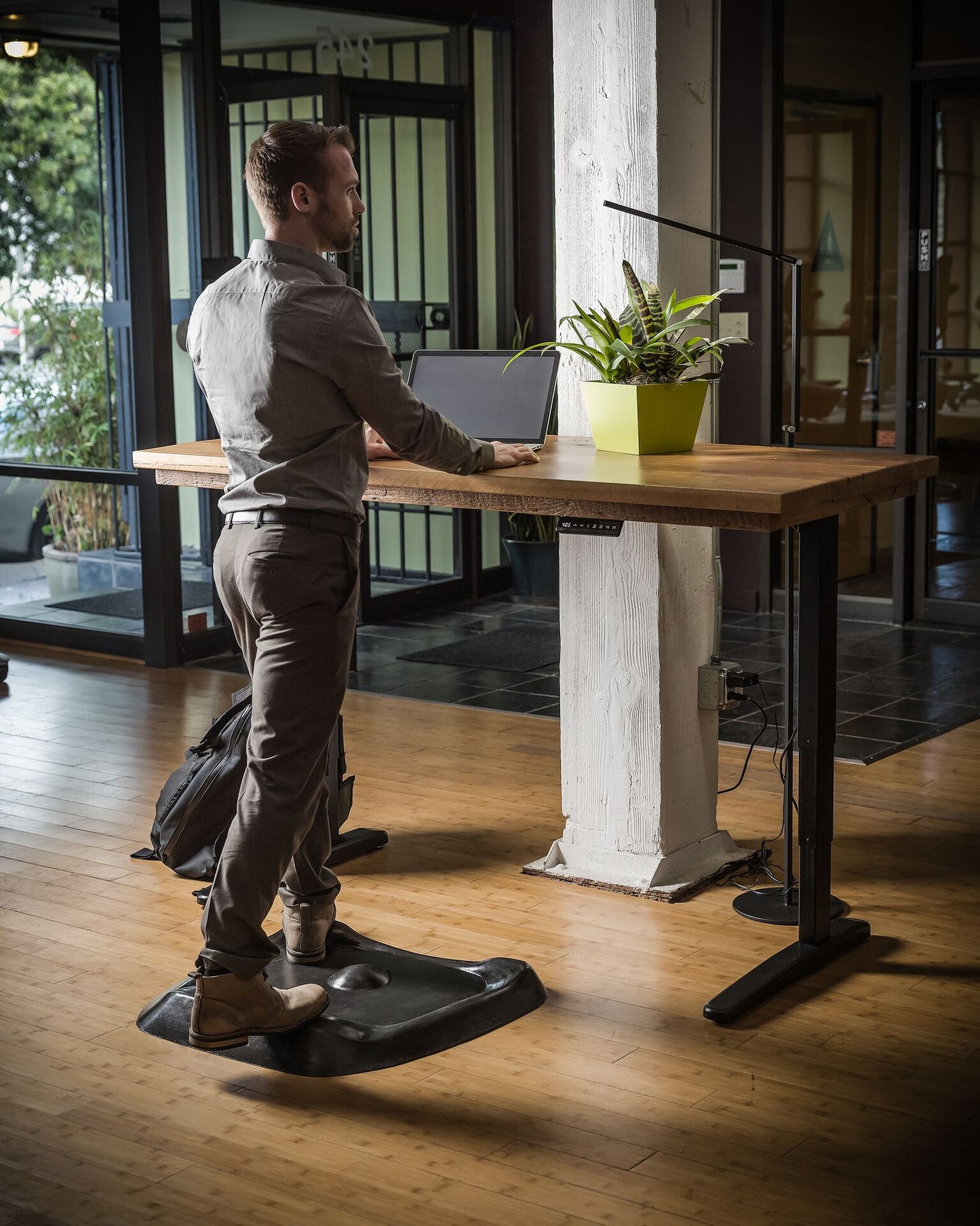 Ergodriven Topo Mat Standing Desk Anti Fatigue Mat