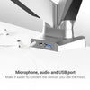 Loctek D7 Monitor Arm Usb Port Audio Microphone