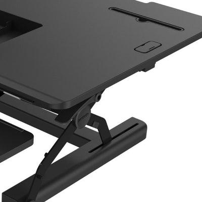 Loctek PL36 Standing Desk Converter Close Up