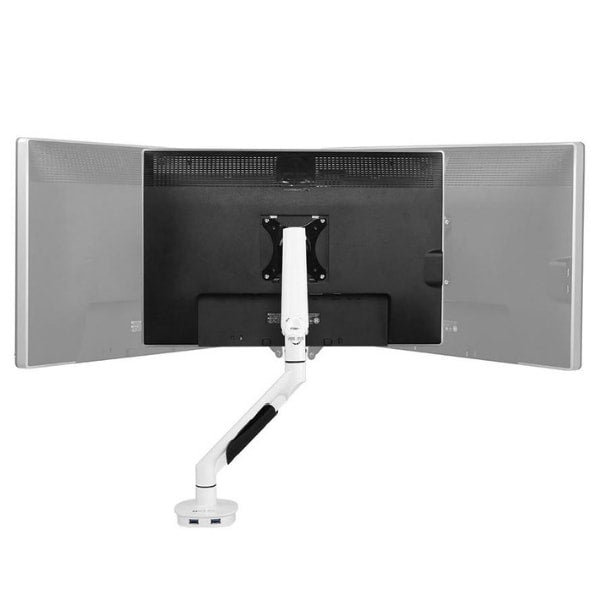 Loctek Q7 Single Monitor Arm Back View