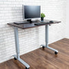 Luxor 48 Crank Adjustable Stand Up Desk 3D View Facing Right