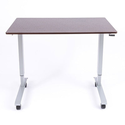 Luxor 48 Crank Adjustable Stand Up Desk Front View