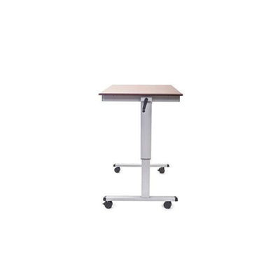 Luxor 48 Crank Adjustable Stand Up Desk Side View