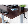 Luxor 48 Crank Adjustable Stand Up Desk Top Close Up