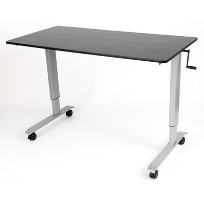 Luxor 60 Crank Adjustable Stand Up Desk 3D View