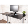 Luxor 60 Crank Adjustable Stand Up Desk 3D View Facing Left