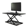 Luxor Level Up 32 Pneumatic Adjustable Desktop 3D View Raised