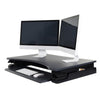 Luxor Level Up Premier Standing Desk Converter 3D View Compressed