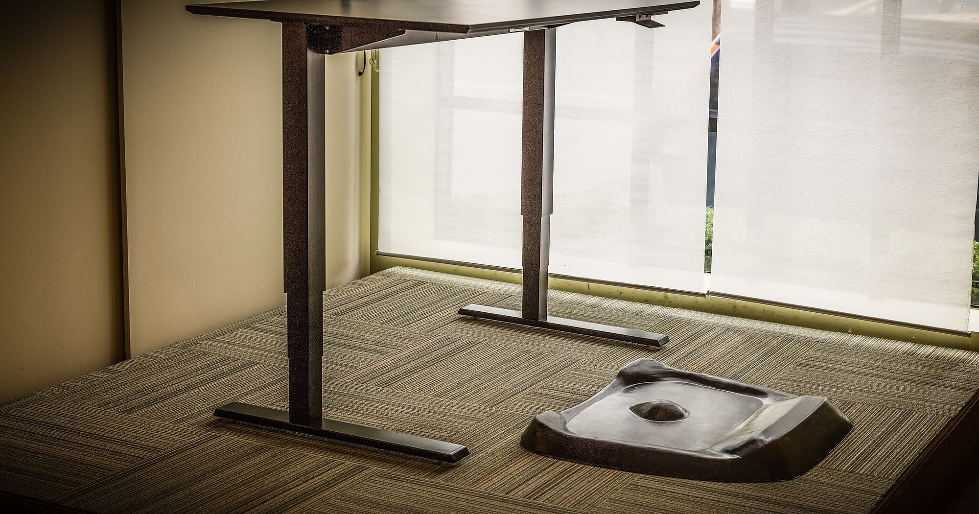 Topo Comfort Mat by Ergodriven, The Not-Flat Standing Desk Anti-Fatigue Mat  with Calculated Terrain, Standing Desk Mat, Comfortable Standing Mat, Office Mat…
