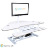 VersaDesk - 48" Power Pro Corner Electric Standing Desk Converter - DISCONTINUED - Standing Desk Nation