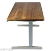 Uplift Height Adjustable Standing Desk w/ Reclaimed Wood Top - Standing Desk Nation