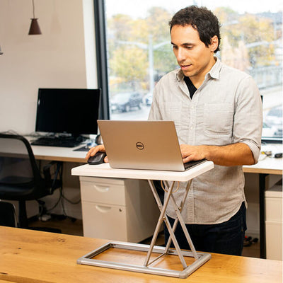 Rocelco PDR Portable Desk Riser Standing