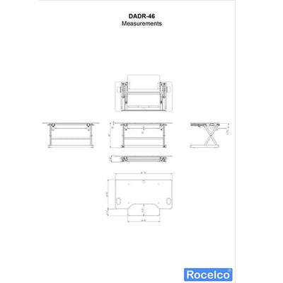 Rocelco DADR 46 Dimension