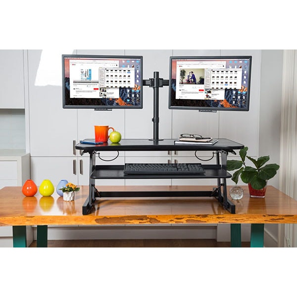 Rocelco deluxe discount adjustable desk riser