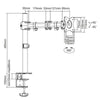 Rocelco DM1 Dimension