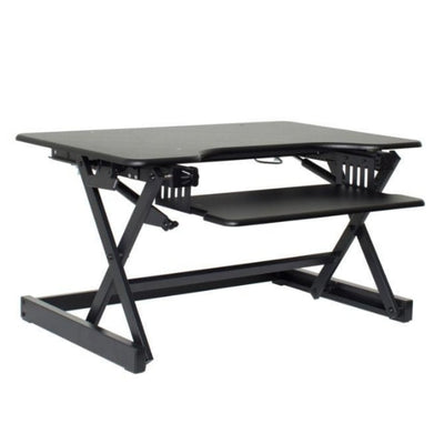 Rocelco EADR Ergonomic Adjustable Desk Riser Black