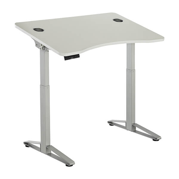 Safco Defy Electric Height Adjustable Desk 3D View Lower
