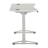 Safco Defy Electric Height Adjustable Desk Side View