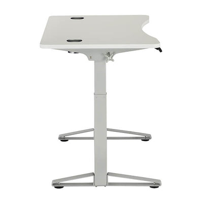 Safco Defy Electric Height Adjustable Desk Side View