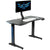 VIVO Electric Sit-Stand Gaming Desk 3D View