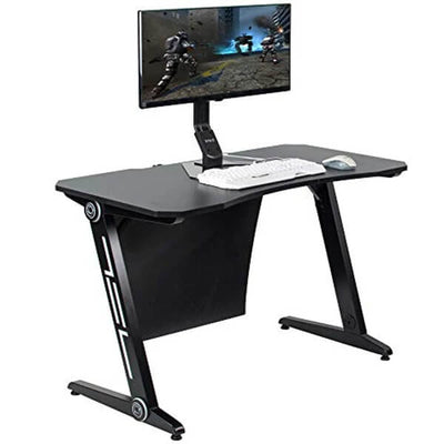 VIVO Z-Shaped 47 Gaming Computer Desk DESK-GMZ0B 3D View