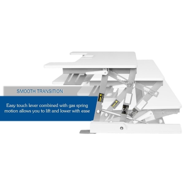 VIVO DESK-V000B Standing Desk Converter Height Setting