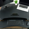 VIVO DESK-V000DB Deluxe Standing Desk Converter Top View Spacious