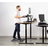 VIVO DESK-V000K Standing Desk Converter Side View Standing