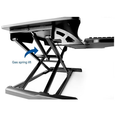 VIVO DESK-V000K Standing Desk Converter gas Spring