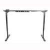 VIVO Dual Motor Electric Desk Base Black Front View