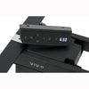 VIVO Dual Motor Electric Desk Base Black Touch Control