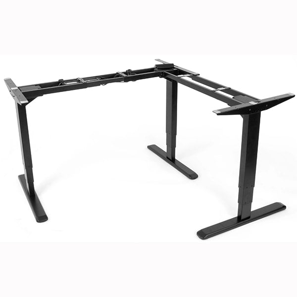 VIVO Multi Motor Electric Corner Desk Base 3D View