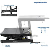 VIVO Single Top 22 Laptop Desk Riser Adjustable Height