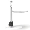 VersaDesk Mini Power Desktop Riser Side View White